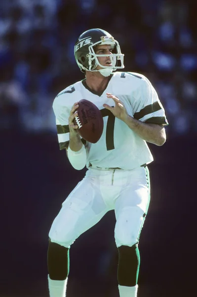 Ken Brien Quarterback Actie Voor New York Jets — Stockfoto