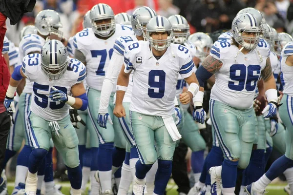 Tony Romo Dla Dallas Cowboys Rozgrywający — Zdjęcie stockowe