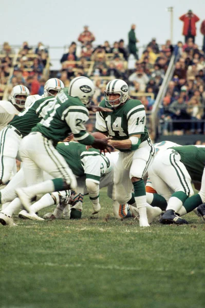 Richard Todd Quarterback Voor New York Jets — Stockfoto