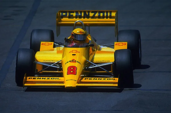 Rick Mears Conductor Coche Indy —  Fotos de Stock