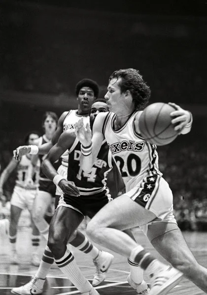 Doug Collins Los Philadelphia 76Ers — Foto de Stock