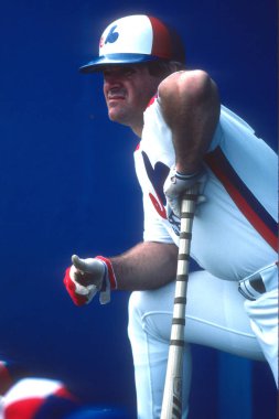 Pete Rose of Montreal Fuar görüntüleri.