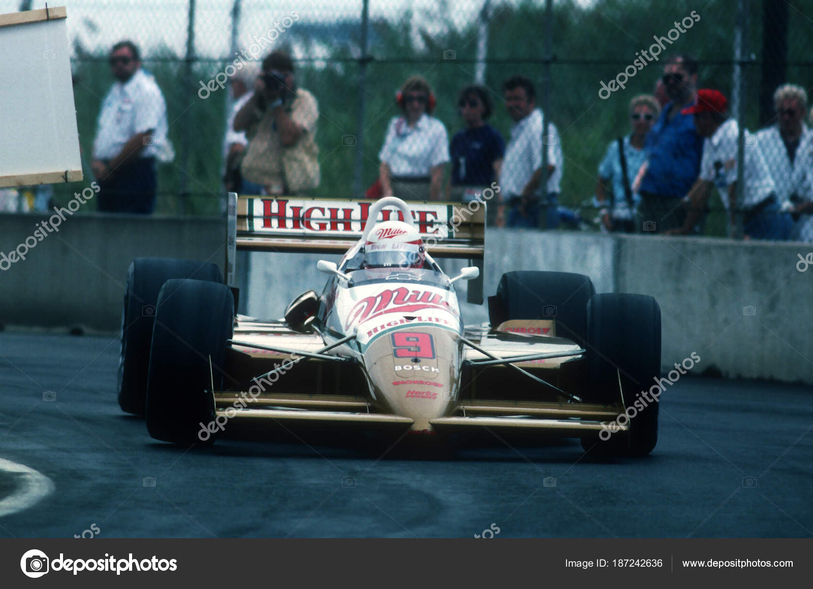 Danny Sullivan 1988 Indy Car Driver Stock Editorial Photo