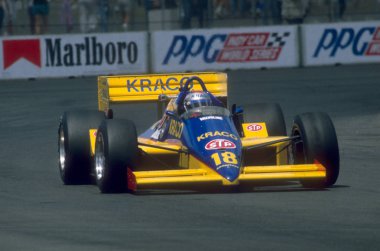  Michael Andretti Indy araba yarışçısı.
