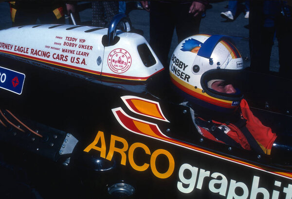 Bobby Unser Indy Car Driver 1978.