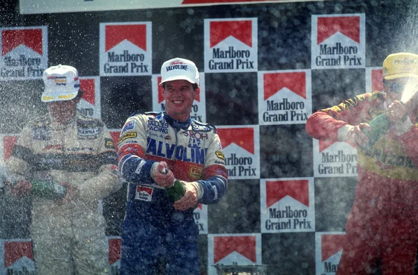 アリー Luyendyk インディカーのドライバー 1996 — ストック写真