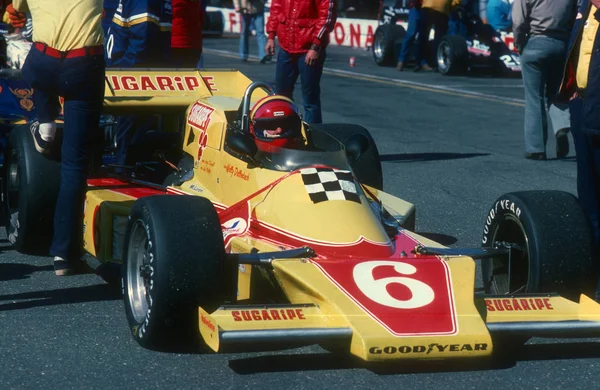 Wally Dallenbach Indy Autóversenyző 1978 — Stock Fotó