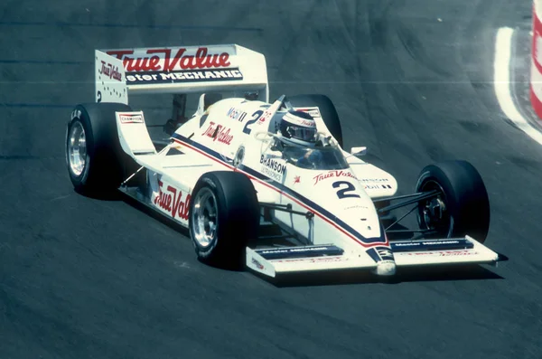 Robert Guerrero Indy Verseny Autó Driver1986 — Stock Fotó