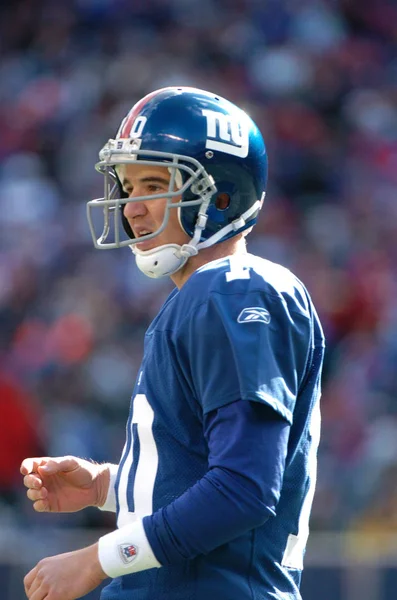 New York Giants Eli Manning Oyun Kurucusu — Stok fotoğraf