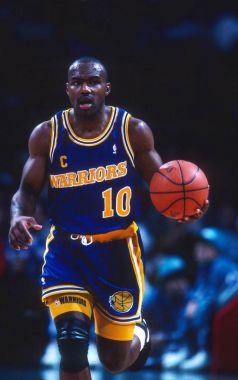 Tim Hardaway Golden State Warriors için