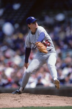  Los Angeles Dodgers için Bob Welch sürahi.