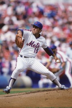  Bob Ojeda sürahi New York Mets.j için