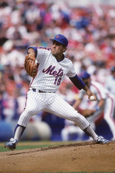 Bob Ojeda Pitcher För Den New York Mets — Stockfoto