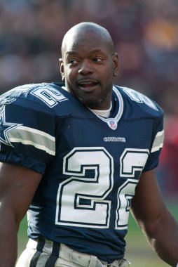  Emmitt Smith Dallas kovboy koşarak geri Dallas Cowboys için.