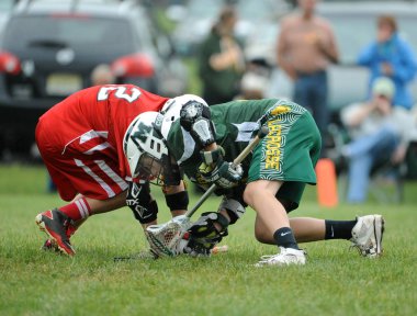 Gençlik lacrosse ve lise Lacrosse Eylem Merkezi New Jersey'de oynanan oyunlar.