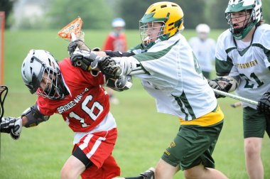 Gençlik lacrosse ve lise Lacrosse Eylem Merkezi New Jersey'de oynanan oyunlar.