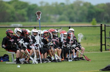 Gençlik lacrosse ve lise Lacrosse Eylem Merkezi New Jersey'de oynanan oyunlar.