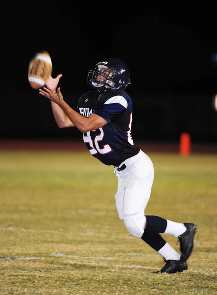 High School Futball Játék Akció Helyi Iskolában Fotót Arizona — Stock Fotó