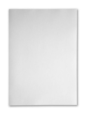 Boş beyaz kağıt