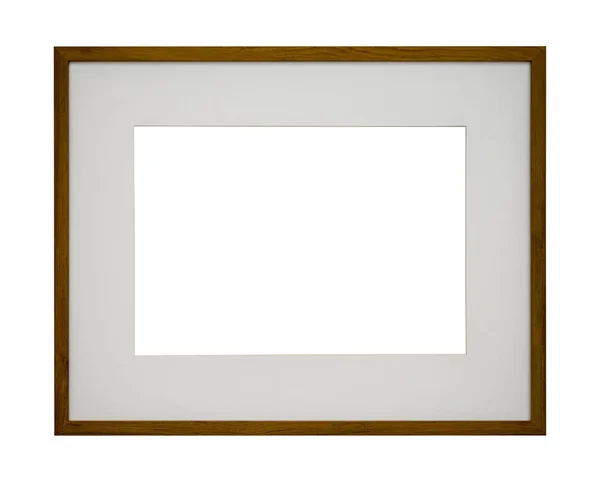 Rahmen isoliert auf weiß — Stockfoto