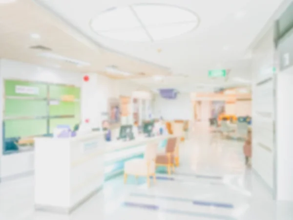 Abstract blur of medical clinic with background