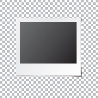 An fotoğraf izole vektör çerçeve