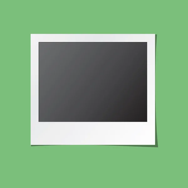 Instant Photo Frame Isolated Vector — Stock Vector