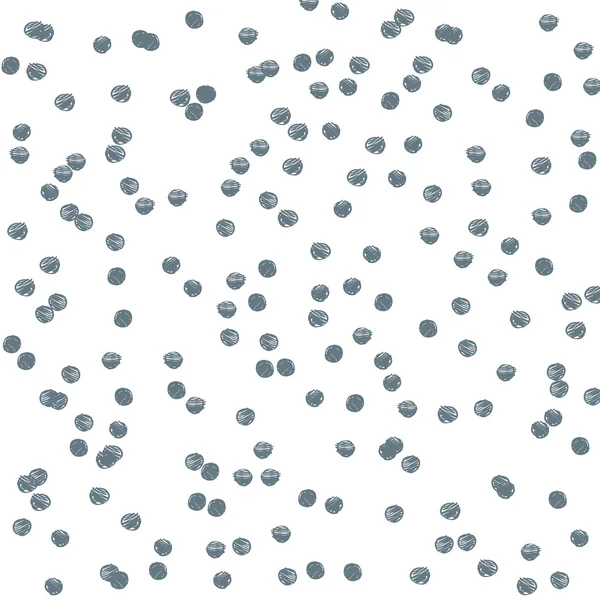 Срібні розфарбовані випадкові цятки безшовний візерунок — стоковий вектор