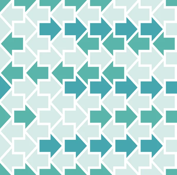 Flèches motif géométrique sans couture — Image vectorielle