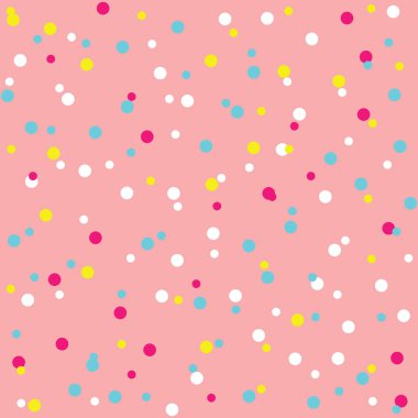 Renkli Sprinkles Donut sır Seamless Modeli