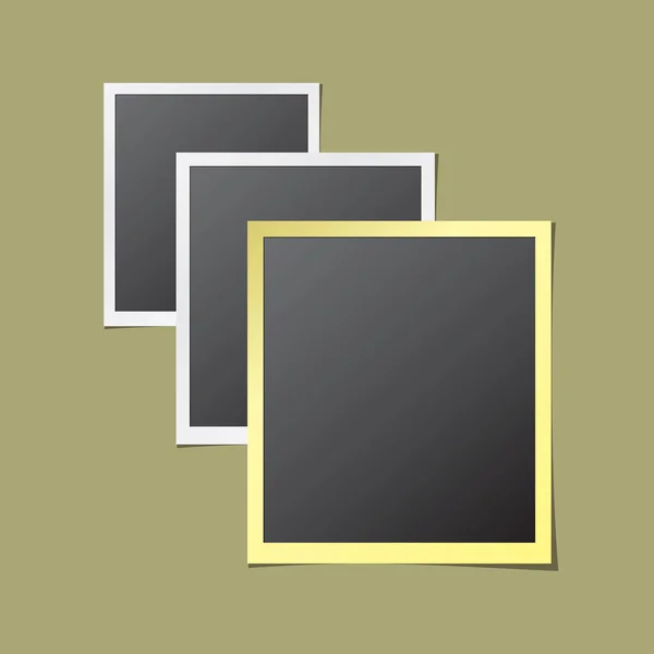 Fotorahmen aus Papier — Stockvektor