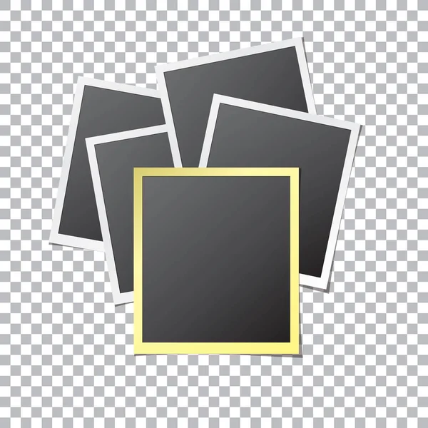 Marcos de fotos de papel — Vector de stock