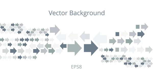 Background with Left and Right Arrows — Stock Vector