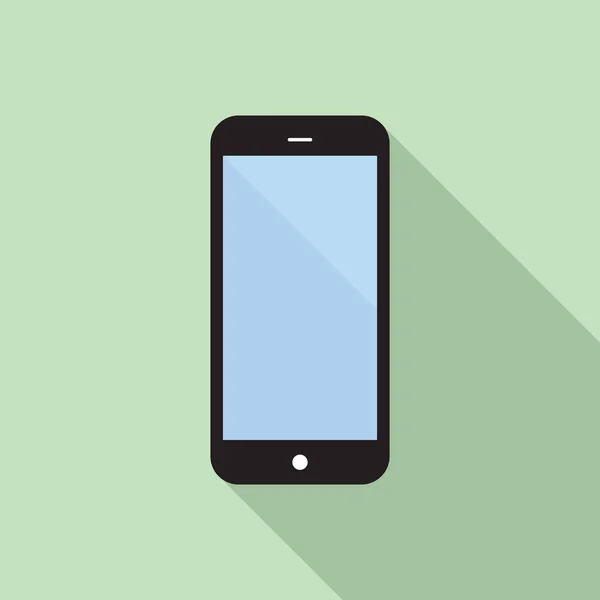 Smartfon płaska ikona — Wektor stockowy