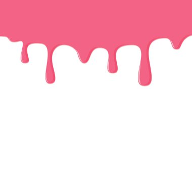 Damlayan Pembe Donut Cilalı Arkaplan