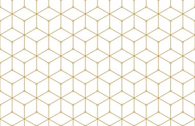 Altın Çizgiler Kusursuz Desen