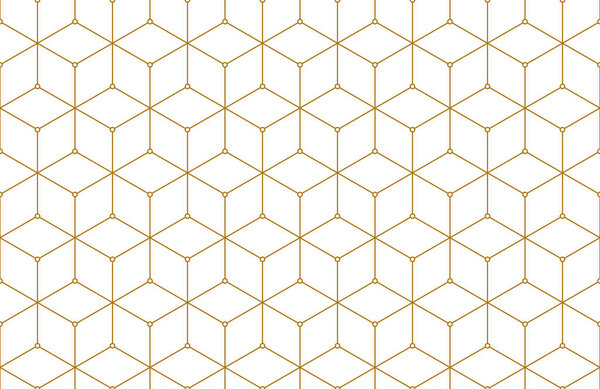 Золотые линии без швов
