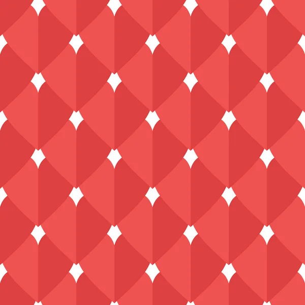 Rode Harten Naadloos Patroon Abstracte Geometrische Inpakstructuur Verpakking Ontwerp Platte — Stockvector