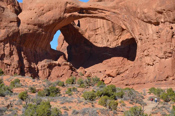 Národním Parku Arches Utahu Usa — Stock fotografie