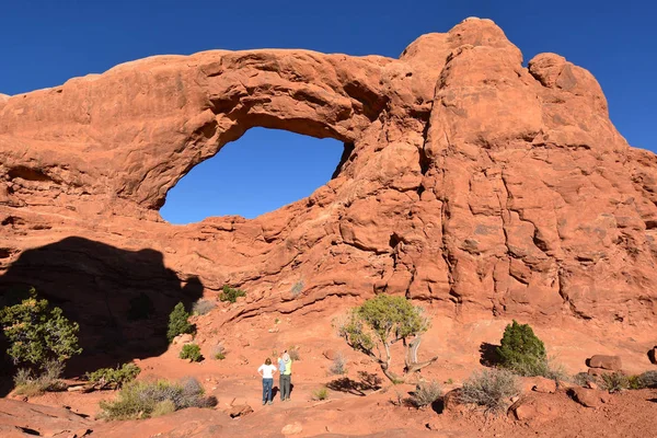 Utah Usa Daki Arches Ulusal Parkı Nisan 2019 — Stok fotoğraf