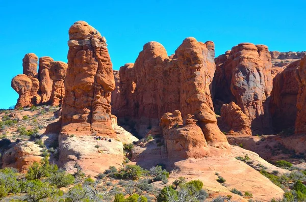 Utah Usa Daki Arches Ulusal Parkı Nisan 2019 — Stok fotoğraf