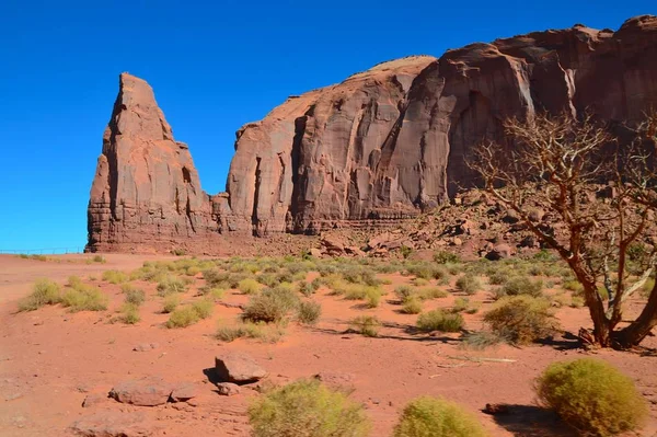 Denkmal Tal Stammespark in utah, Vereinigte Staaten — Stockfoto