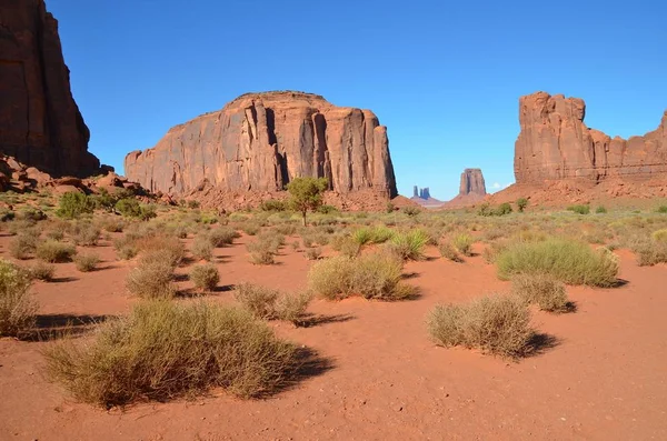 Denkmal Tal Stammespark in utah, Vereinigte Staaten — Stockfoto