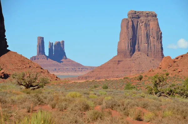 Monument Valley Tribal PArk em Utah, EUA — Fotografia de Stock