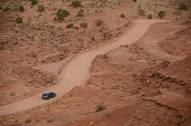 Anıt Vadisi kabile Parkı Utah ABD