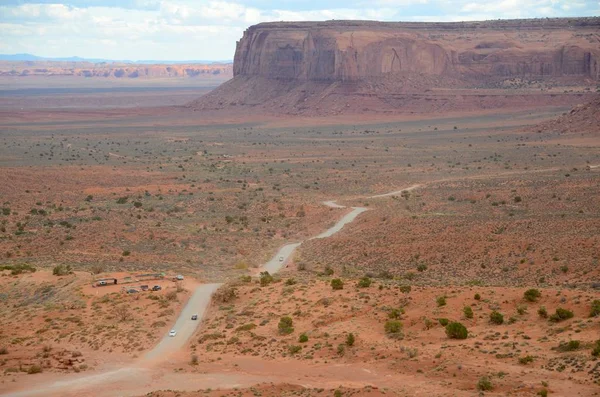 Monument Valley Tribal Park w Utah, Stany Zjednoczone Ameryki — Zdjęcie stockowe