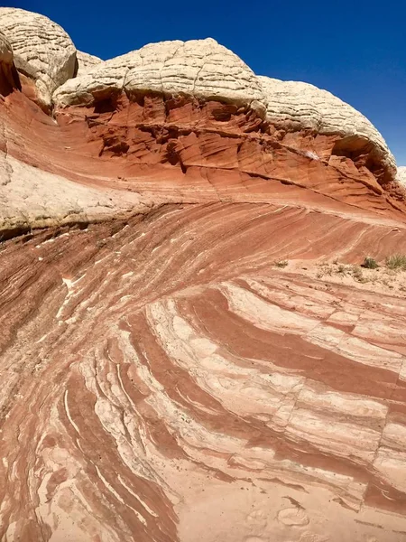 White Pocket Landscape Arizona Usa — стокове фото