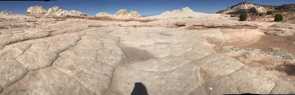 White Pocket Rocky Formations Arizona Eua — Fotografia de Stock