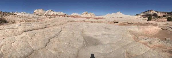 White Pocket Rocky Formations Arizona Estados Unidos — Foto de Stock