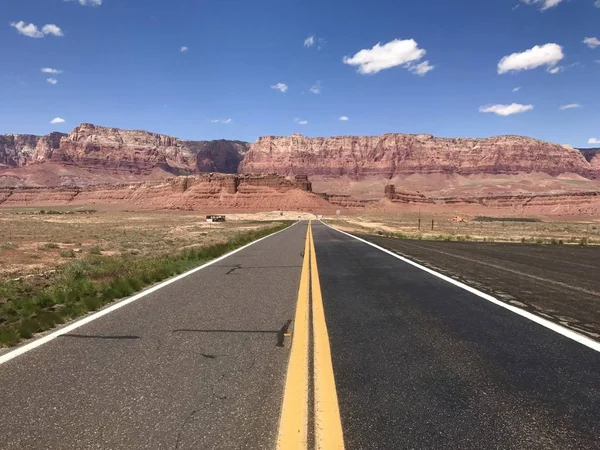 Navajon Silta Vermillion Cliffsissä Arizonassa Yhdysvalloissa — kuvapankkivalokuva